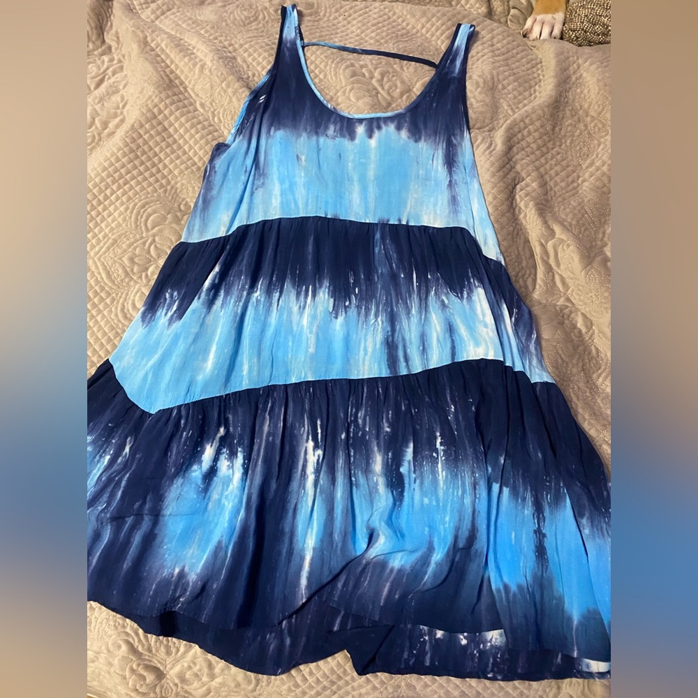 Blue sundress
